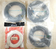 SVGA HD15M-M 15ft 3 and C15M15M25 VGA HD15 M-M 25ft Cable 1 LOT OF 4 TOTAL