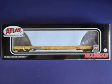 HO Scale Atlas Trainman 62' Bulkhead Flat Car, TTX Fwd Thinking 804309, 20006451