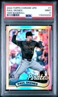 2024 Topps Chrome Update Paul Skenes 1989 Baseball Rookie Card #89CU-1 PSA 9