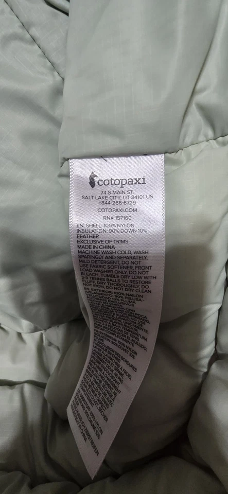 Cotopaxi Fuego Down Womens Puffer Jacket 4XL - Image 3 of 4