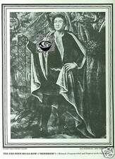 HENDRICK THEYANOGUIN publicity photo 1971 Six Nations