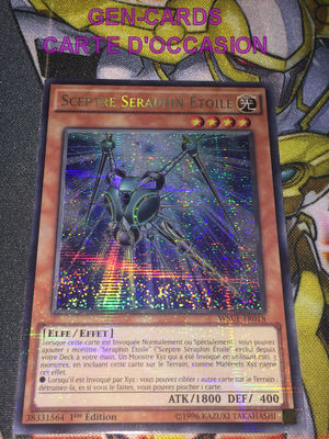 Yu Gi Oh Karte SERAPHIN STERNZEPTER WSUP-FR018 1.Auflage