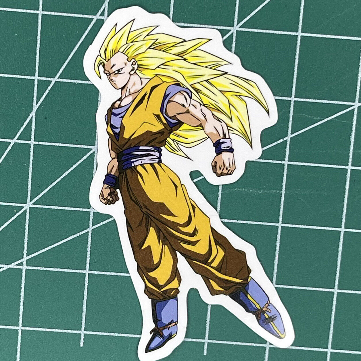 Dragon Ball Sticker Super Sayajin 4 Goku Hero Anime Decal Phone Guitar  Laptop