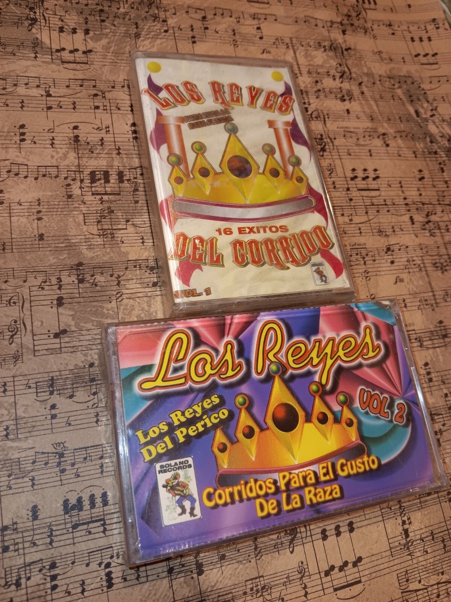 Los Reyes Del Corrido 2 Cassettes Sellados Solano Records Dr Records