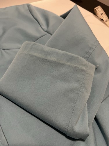 Cole Haan Studio Woman’s Turquoise Blue Lightweight Coat Size Large - Picture 16 of 23