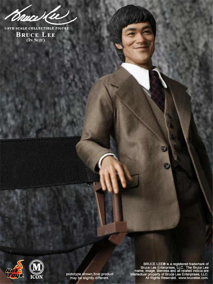 HOTTOYS 1/6 MIS11 Sonrisa Bruce Lee Versión Traje Figura de Acción Modelo En Stock Foto 2 de 4