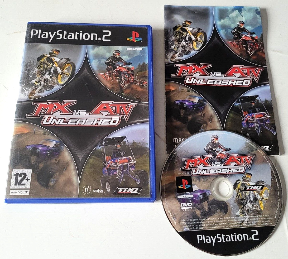 MX VS ATV Unleashed - PlayStation 2 PS2 - PAL - Complet