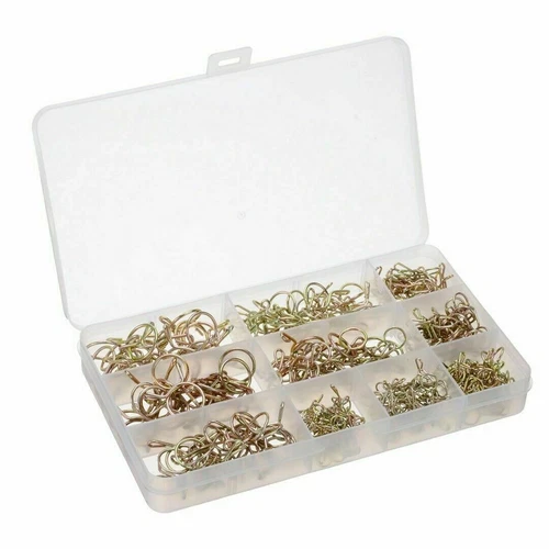 250PCS Spring Clamps 5-14mm Set Fuel Hose Line Water Pipe Air Tube Clips Kit US - Picture 7 of 16