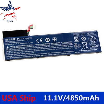 11.1V 4850mAh Battery for Acer Iconia Tab W700 W700P Battery AP12A3i New