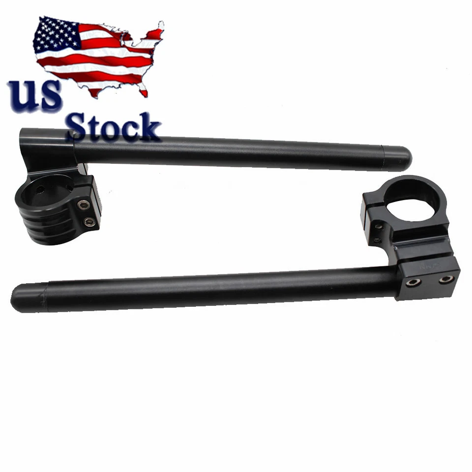 Manillar con clip elevador CNC negro 50 mm para Suzuki GSXR750 93-2014 GSXR600 04-14 Foto 4 de 4