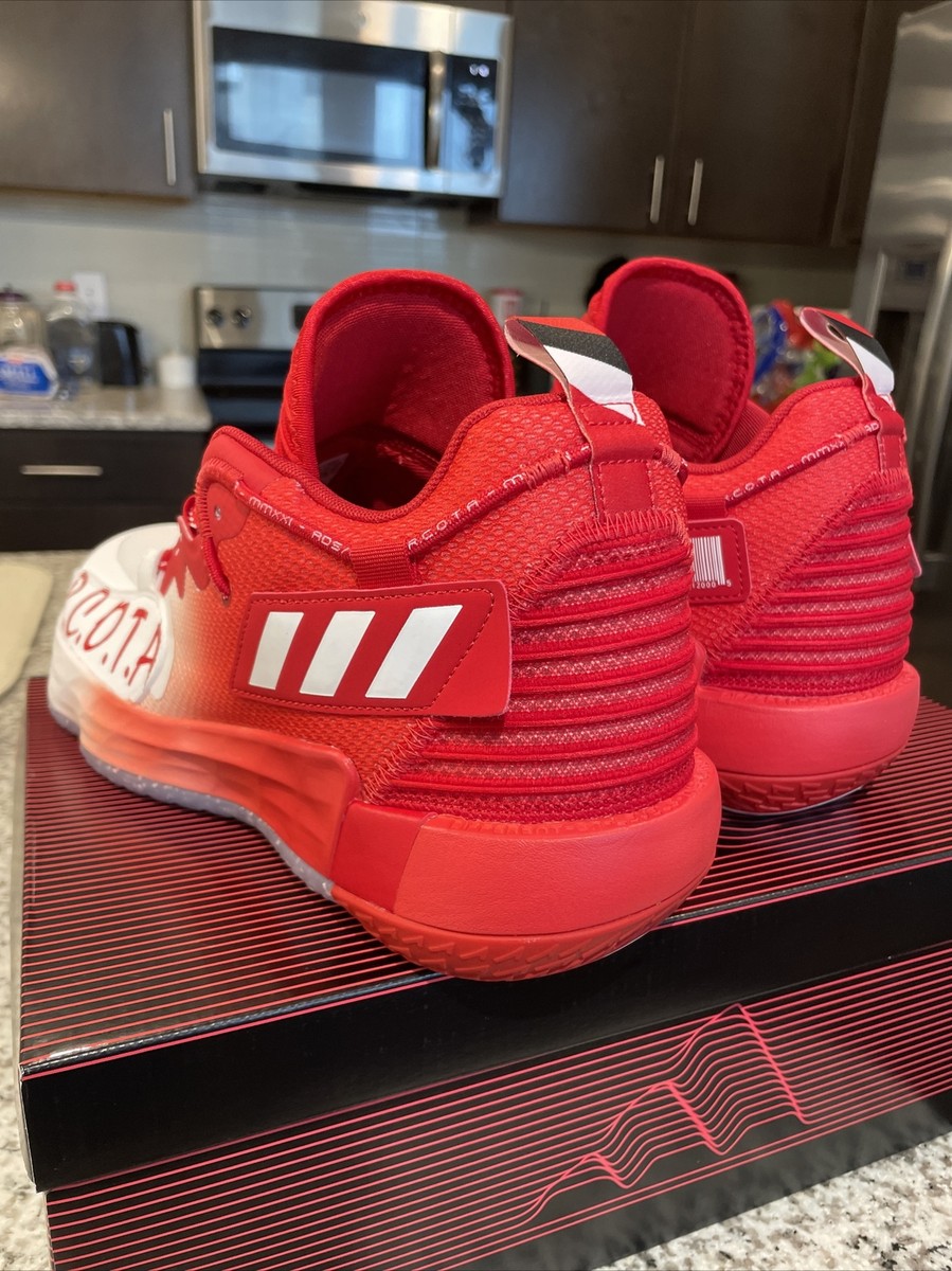 Adidas Men's Dame 7 EXTPLY Basketball Shoe Size 13 Red Adidas Men's Dame 7 EXTPLY Basketball Shoe Size 13 Red