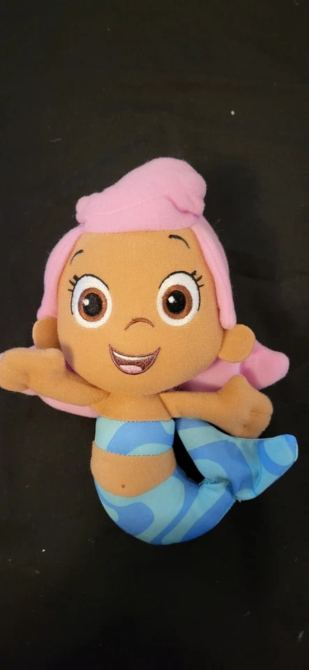2012 Fisher Price Bubble Guppies Molly Lovey boneca de pelúcia 8” sereia - Imagem 2 de 3