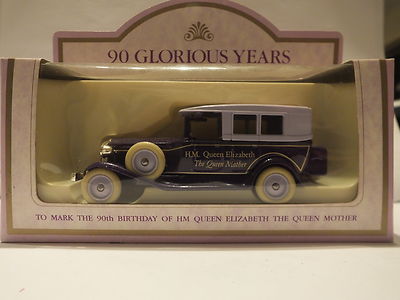 LLEDO LP38 001 1925 ROLLS ROYCE SILVER GHOST GHOST - 90 GLORIOUS YEARS - QUEEN MUM
