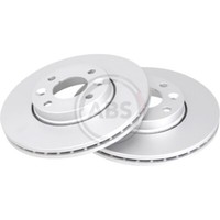 A.B.S. 2X Bremsscheibe Vorne 260 BelüFtet FüR Renault Clio III BR0/1