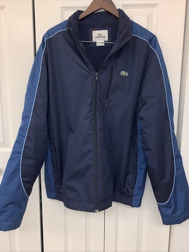 Lacoste Sport Blue Jacket 56/7 | eBay