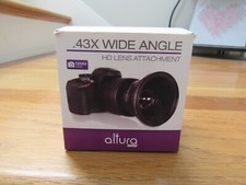 BRAND NEW Altura Photo .43X Wide Angle HD Lens Attachment 58mm X0016BNMFD