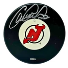 Claude Lemieux New Jersey Devils Signed NHL Autograph Puck Silver Auto