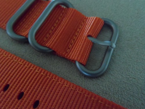 Orang Nylon Militär Uhrenarmband für Timex T45601, T2N721 E-Tide Kompass Uhren - Bild 4 von 21