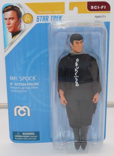 MR. SPOCK MEGO 8" ACTIONFIGUR TV 2021 SCI-FI RETRO WGSH ORIGINAL ABRAMS - NEU
