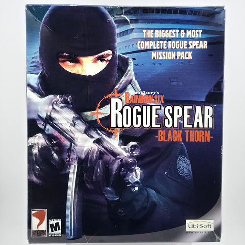 Tom Clancy's Rainbow Six: Rogue Spear - Black Thorn, 2001, Big Box, New & Sealed
