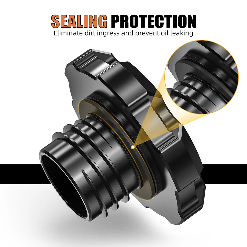 Tapa de tanque de combustible de gasolina de aluminio para Harley Sportster 1200 Roadster XL1200R 2004,2007 Foto 2 de 4