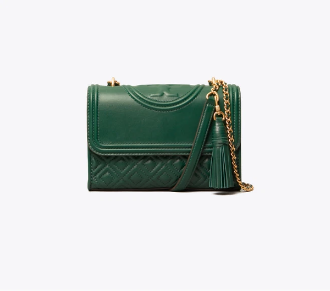 Tory burch store fleming green