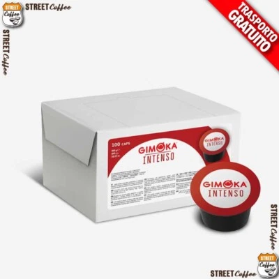 300 Cialde Capsule Caffè GIMOKA INTENSO compatibili Lavazza Blue Blu in BLACK*