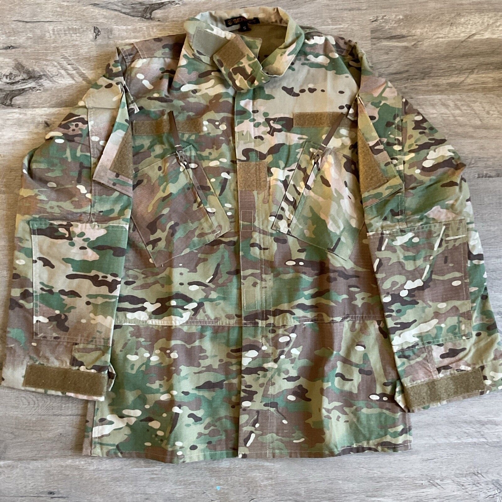 Serket Advanced Air Crew Ensemble Camouflage Small Men’s Full Zip Jacket