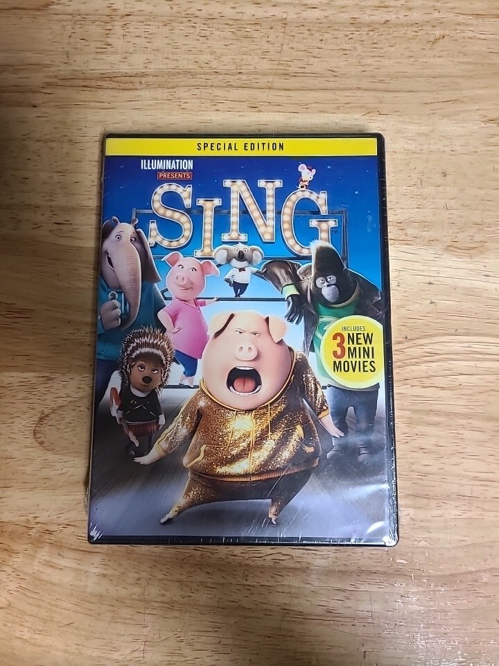 Sing (DVD, 2016, Special Edition) New & Sealed. 25192366635| eBay