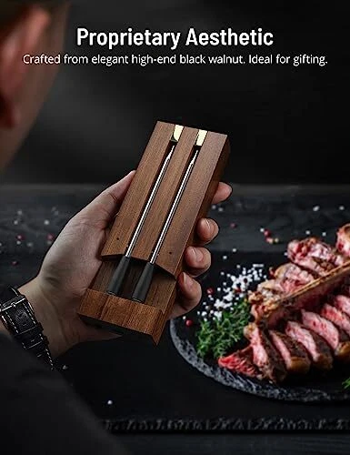 Smart Meat Thermometer,  Wireless Food Thermometer Bluetooth with Smart 2 Probe