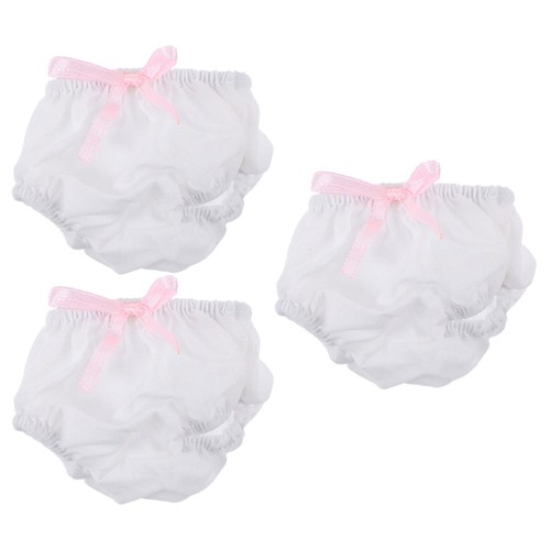 3 Pcs Baby Panties Shorts Babydoll Accessories Kids Pretend Play Toy - Picture 11 of 12