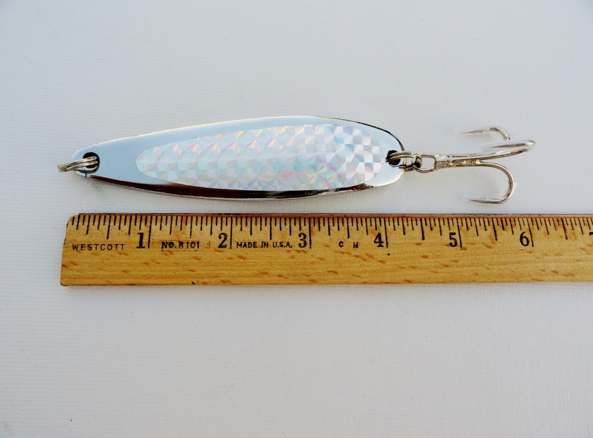 3oz Casting 3 Gold & 3 Silver Crocodile Spoons Fishing Lures 6 Pieces 3oz Casting 3 Gold & 3 Silver Crocodile Spoons Fishing Lures 6 Pieces