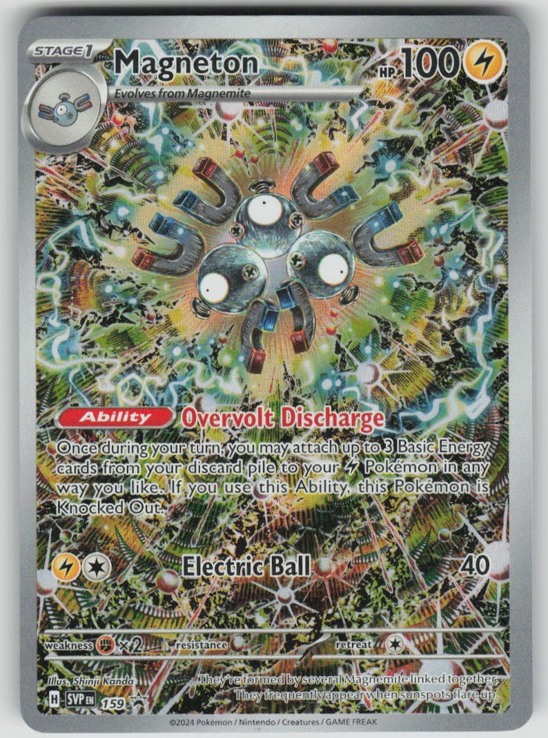Magneton 159 Holo Promo Scarlet & Violet Promo Pokemon Near Mint