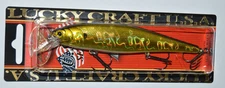 lucky craft pointer 128 128sp 5" 1oz jerkbait  suspending aurora gold