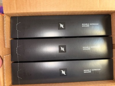 Nespresso Vertuo Double Espresso Chiaro Medium Roast Espresso Coffee  30-Count