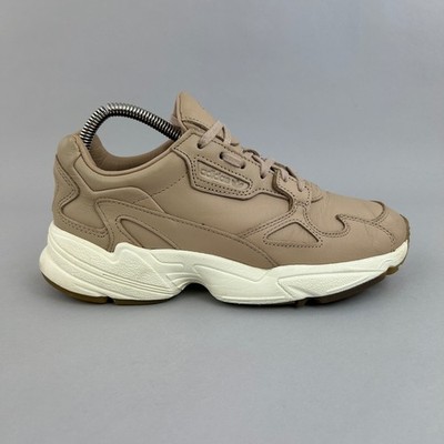 Adidas Turnschuhe Damen Größe UK5,5 Falke Leder Chunky Sneaker Schnürschuhe