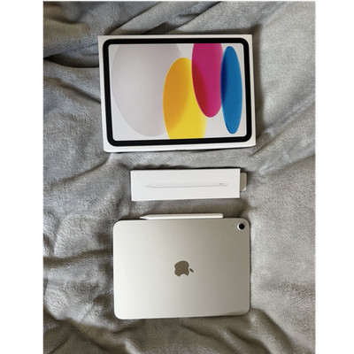 Apple iPad (10. Gen) 256GB Wi-Fi + 5G Silber 10,9'' mit Apple Pencil