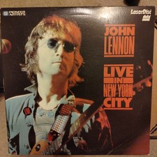 John Lennon - Live In New York City Laser Disc Laserdisc