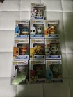 Pokemon Funko Pop Lot Of 10 Figures with Original Boxes And Protectors