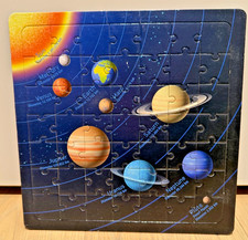 Kinder Puzzle Sonnensystem   Lernpuzzle Welta...