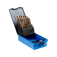 Pferd Tools Spiralbohrer-Set 25-Tlg. Inox Hsse N Din 338 FüR ZäHe Und Harte