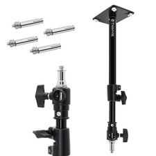 Photography Studio Stand,Lighting Wall Ceiling Mount Boom Arm for Video Monol...
