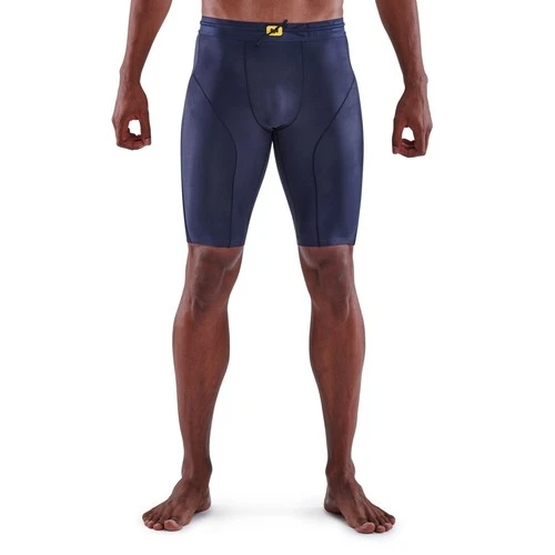SKINS Series 5 Mens Navy Blue Half Tights Size Large BNIB Ref S2