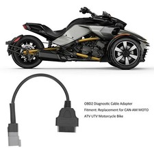 6 Pin OBD2 Diagnostic Cable Adapter for CAN-AM MOTO ATV UTV All-terrain Vehicle
