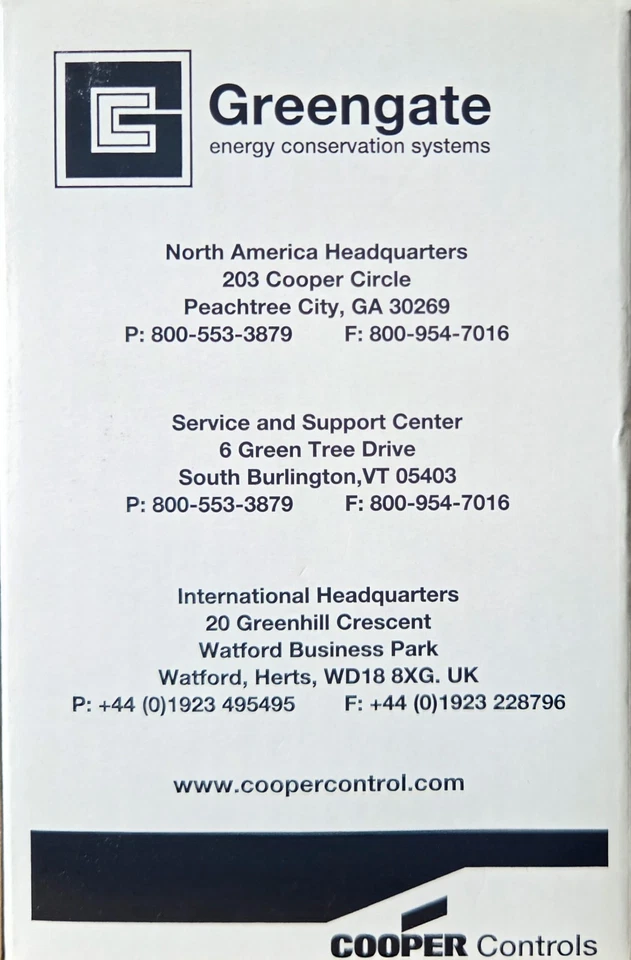 Cooper Greengate NeoSwitch Wall Switch Sensor VNW-D-1001-MV-W - Image 4 of 4