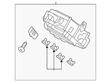 Genuine Honda Fuse And Relay Center 38200-T2A-A21