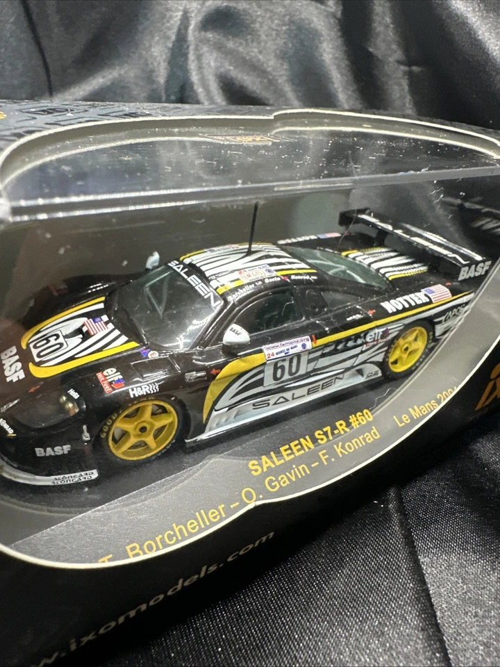 IXO 1/43 S7-R #60 Le Mans 2001 Saleen T. Borcheller в коробке США - Изображение 2 из 4