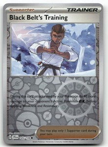Black Belt's Training 145/159 SV09: Journey Together Reverse Holo