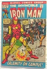 Iron Man #45 1972 Vintage Marvel Comic Bronze Age Guardsman Friedrich Tuska