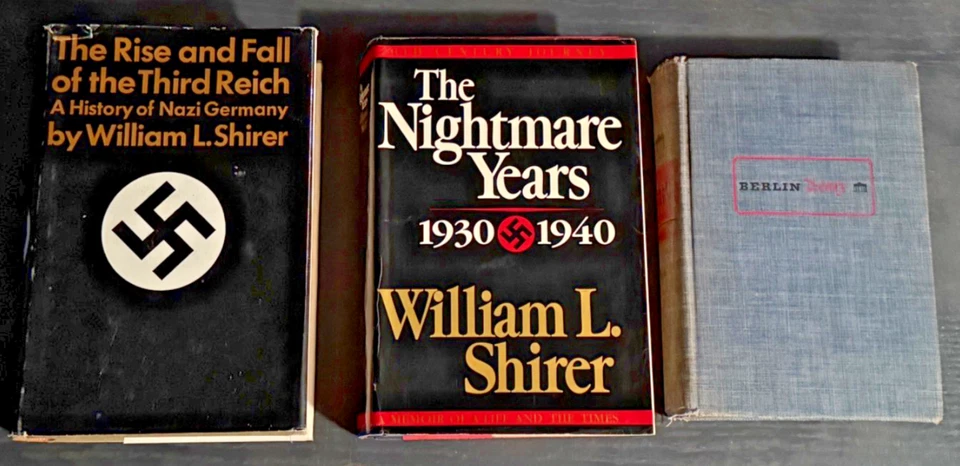 William L. Shirer First Editions Set 1941–1984 WWII History Collector Bundle — 第 2/4 张图片